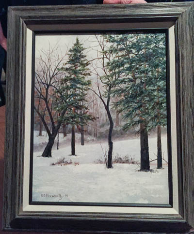 Bruce Foxworthy's painting