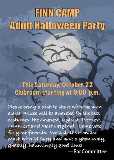 Adult Halloween Poster